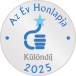 Év honlapja 2025 különdíj